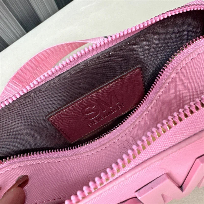 2024 Spring/Summer New Fashion Camera Bag with Wide Shoulder Strap, Lettering, Small Square Bag, Crossbody Bag