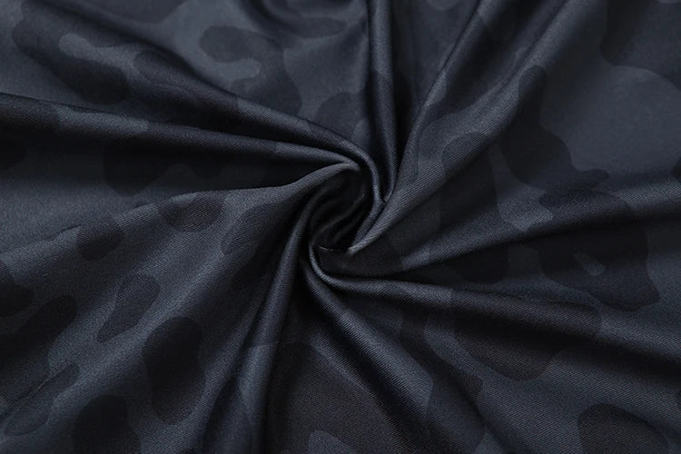 Weird Puss Letter Leopard Print 2 Piece Set Women Casual Zip Hooded Crop Jacke+Leggings Matching Stretch Sporty Street Outfits