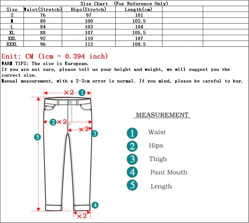 Men Street Elastic Denim Wash Solid Color Multi Pockets Cargo Pants Casual Slim Fit Daily Wear Joggers Mid Waist Trousers