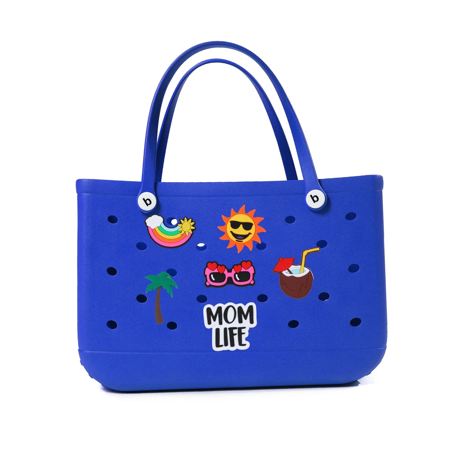 S M XL Eva Beach Bogs Bag Waterproof Extra Large Tote Bag Beach Basket Women Picnic Handbag 48cm XL Tote Bag Rubber shopping Bag