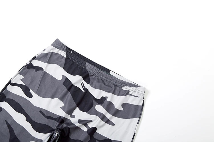 Weird Puss Letter Leopard Print 2 Piece Set Women Casual Zip Hooded Crop Jacke+Leggings Matching Stretch Sporty Street Outfits