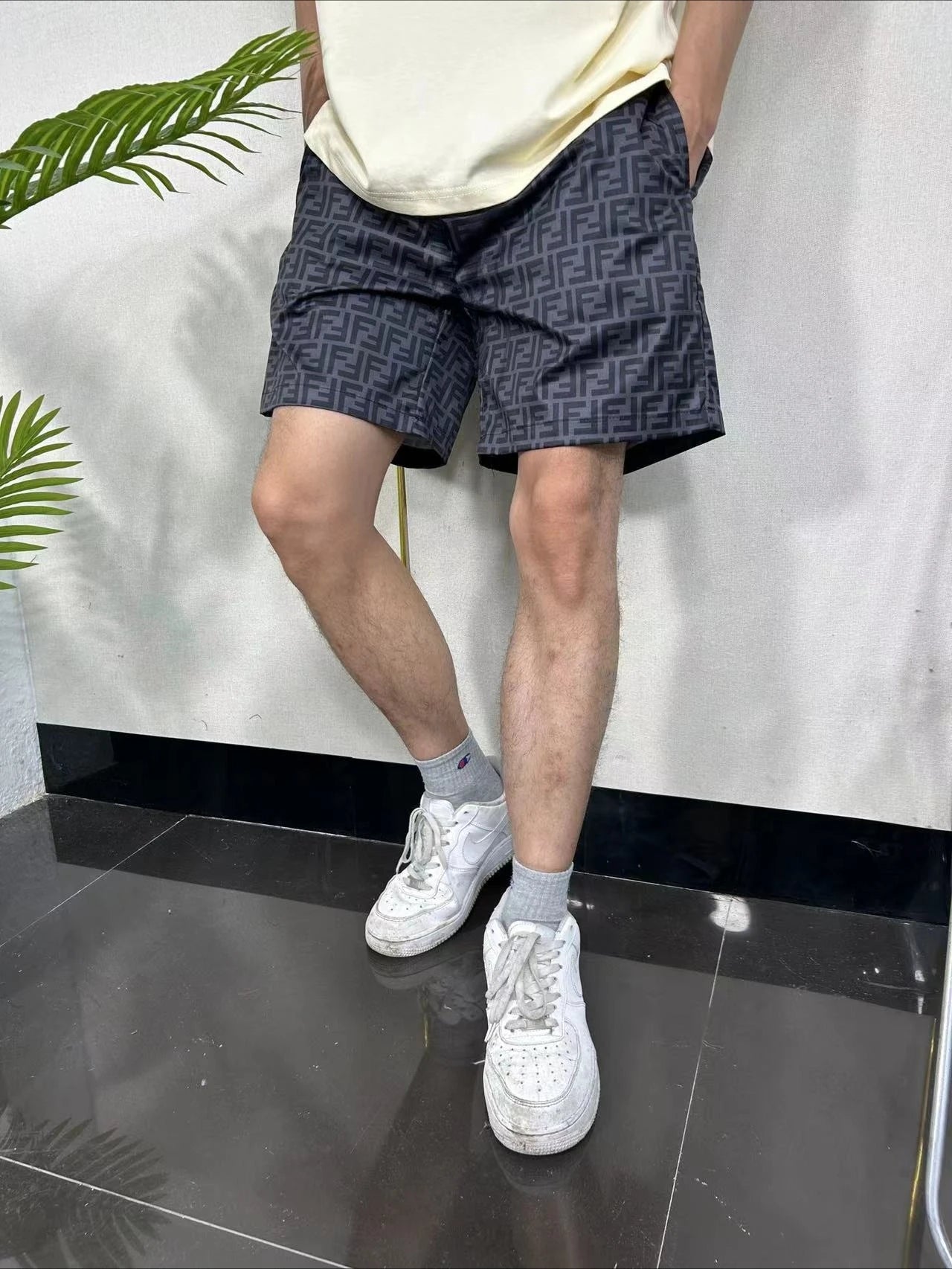 Summer New Light luxury brand men's and women's 3D printed shorts quick-drying casual sports shorts youth floral beach shorts