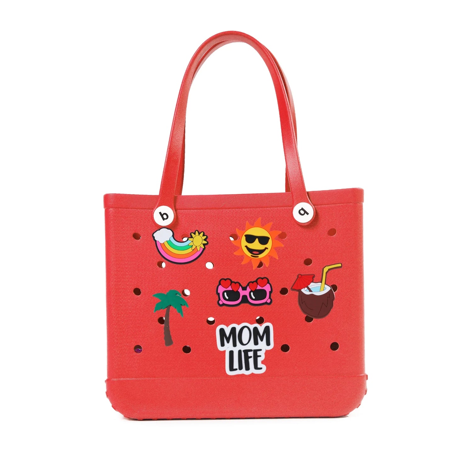 S M XL Eva Beach Bogs Bag Waterproof Extra Large Tote Bag Beach Basket Women Picnic Handbag 48cm XL Tote Bag Rubber shopping Bag