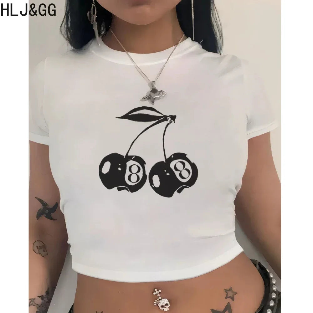 HLJ&GG Black Leather Jacket Fashion Streetwear Women Zip Long Sleeve Crop Top+Tshirts+Sequin Shorts 3 Piece Sets Female Clothing