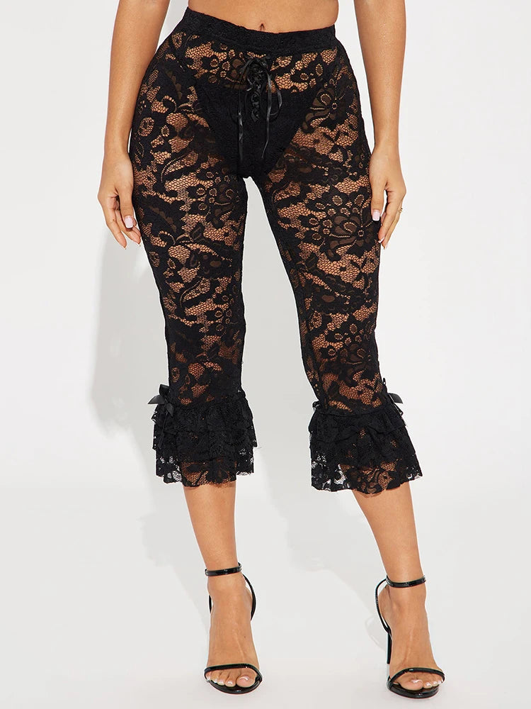 Weird Puss Jacquard Sexy Shorts Women Shirring Tierred Coquette Chic Summer Hipster Wild Basic Midnight Club Party Mid Bottom