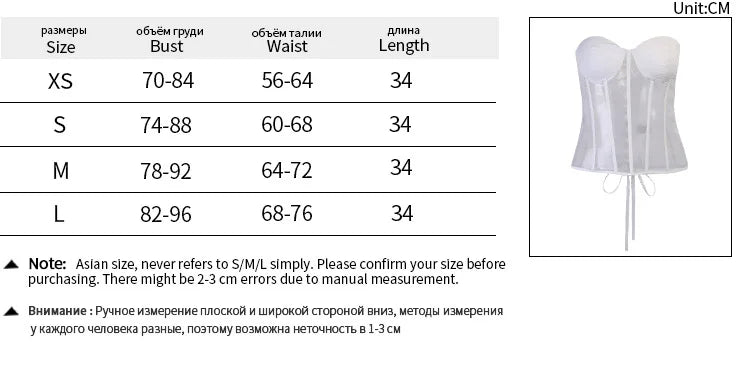 Sexy Gothic Underbust Corset Women Black Transparent Bra Party Lingerie and Waist Cincher Bustiers Top Workout Shape Body Belt