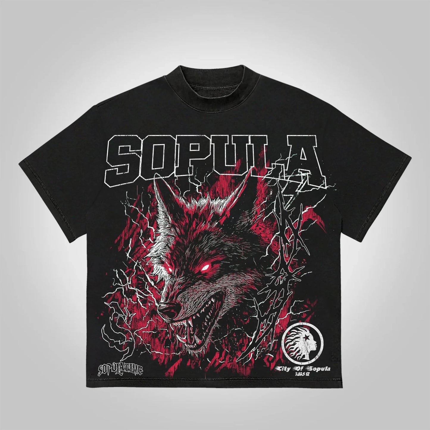 2025 Trendy Sopula Graphic Vintage Printed Cotton T-Shirt Streetwear Hip Hop Tee Men Women Summer Short Sleeves Tops