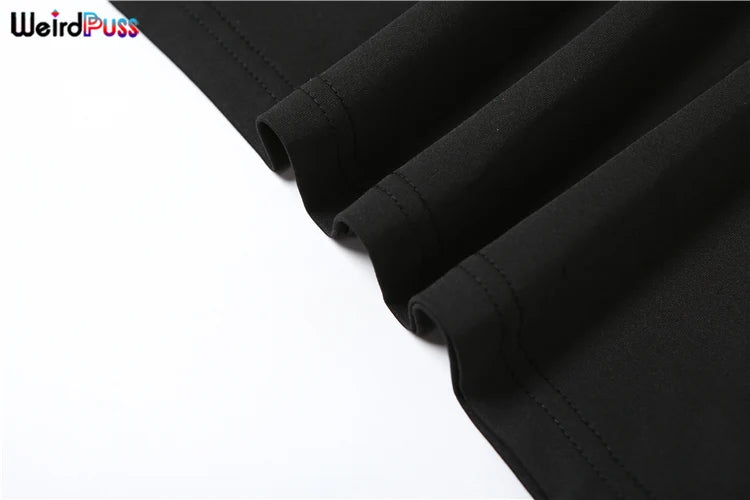 Hollow Halter Backless High Slit Long Bodycon Dress — Women's