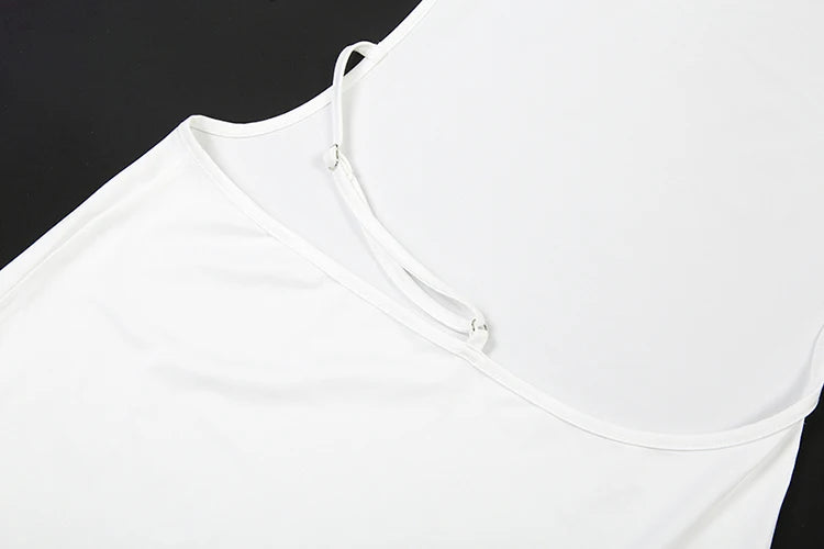 Weird Puss Backless Dress Women Sexy o-Neck Full Sleeve Adjustable Straps Autumn Fashion Skinny Simple Midnight Maxi Bodycon