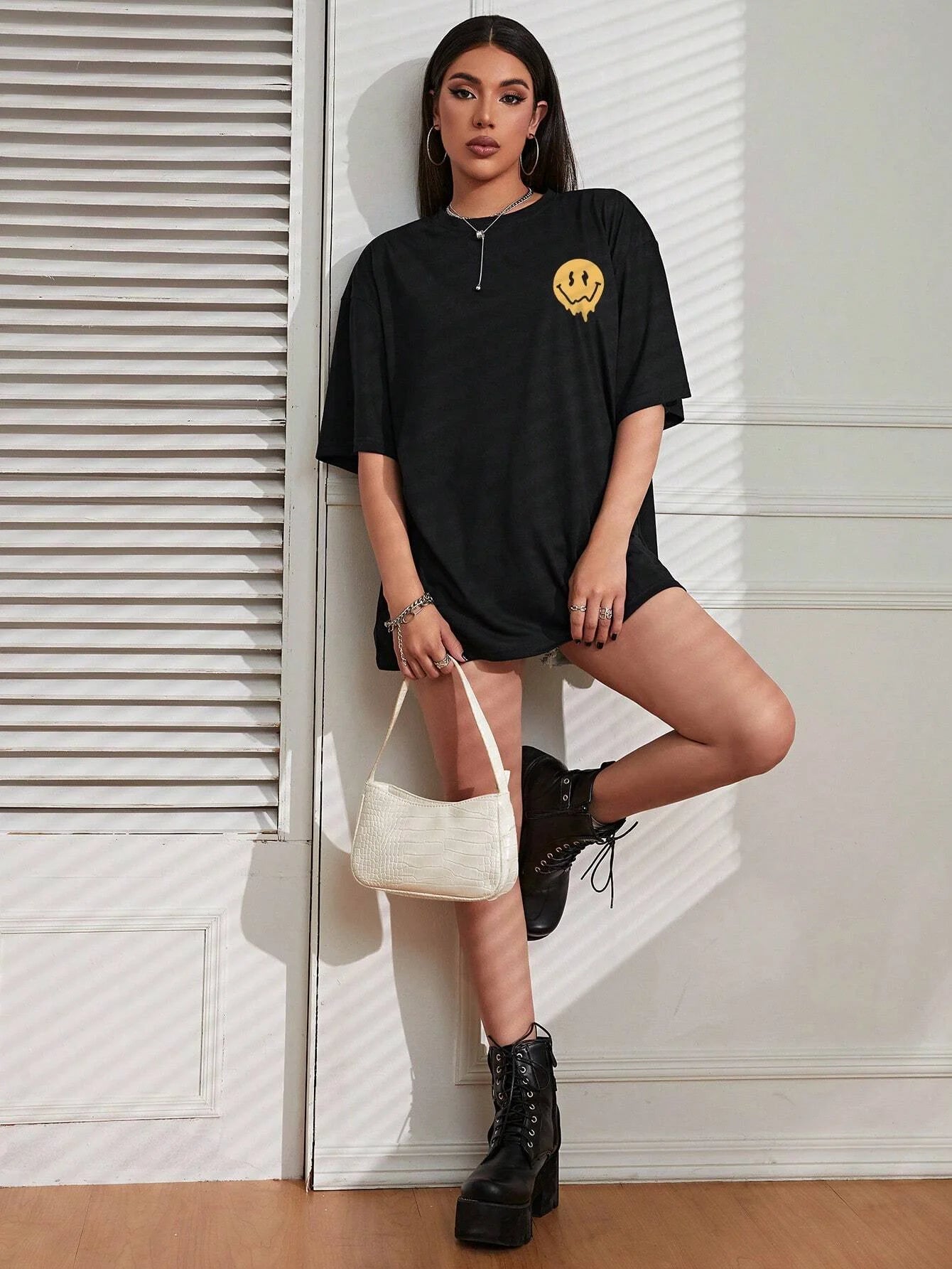 Do What Makes You Happy Funny Letter Graphic T Shirt Women Street Casual Tees Soft Short Sleeve Cotton Oversized Tee Clothes
