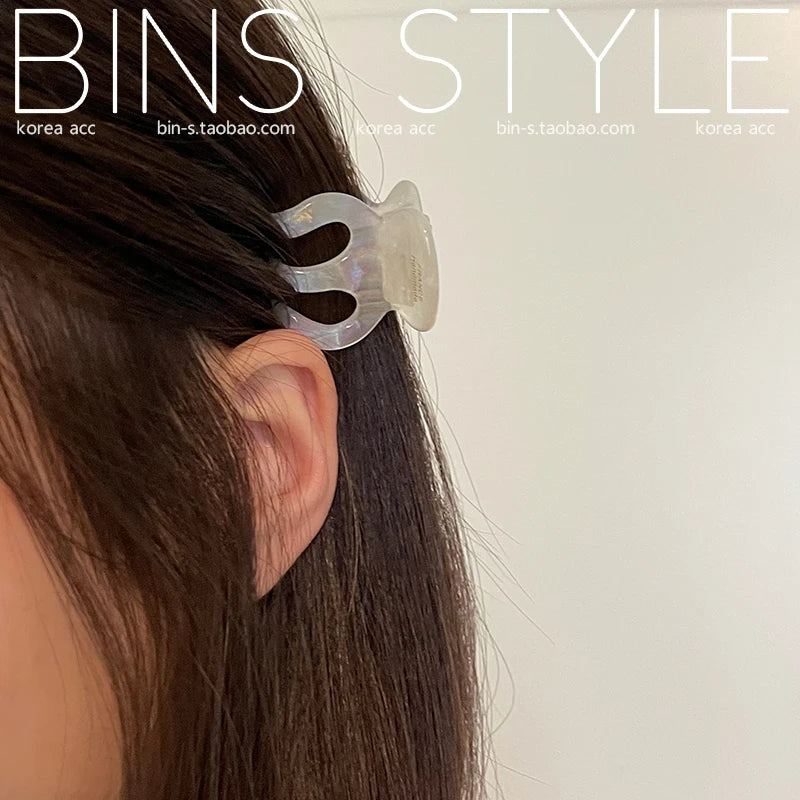 3cm Mini Hair Clip  Korean Style Fashion Cute ClawFor Fringe Kids Girls Bobby Pins for Pieces kawaii Hair Accessories Pumpkin