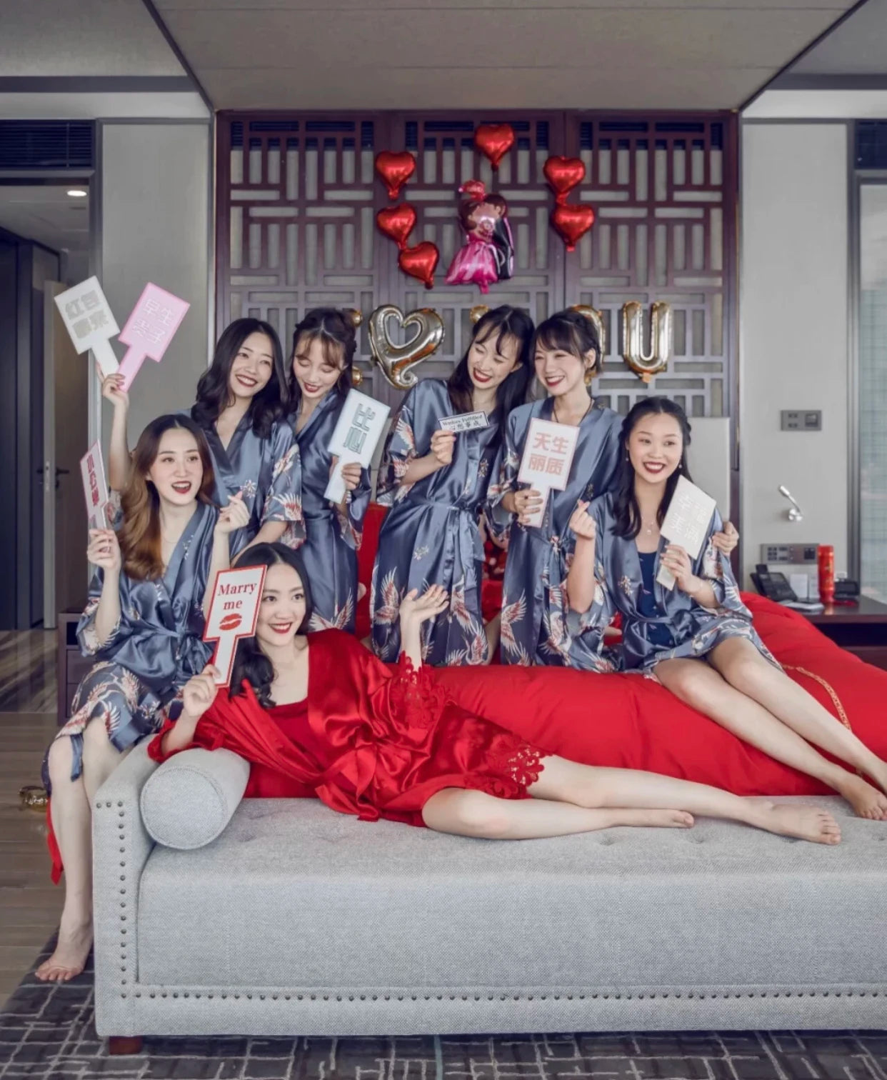 Summer Lace Sleepwear Bride&Bridemaid Wedding Robe Gown Solid Embroidery Kimono Bathrobe Women Casual Home Night Dress M L Xl