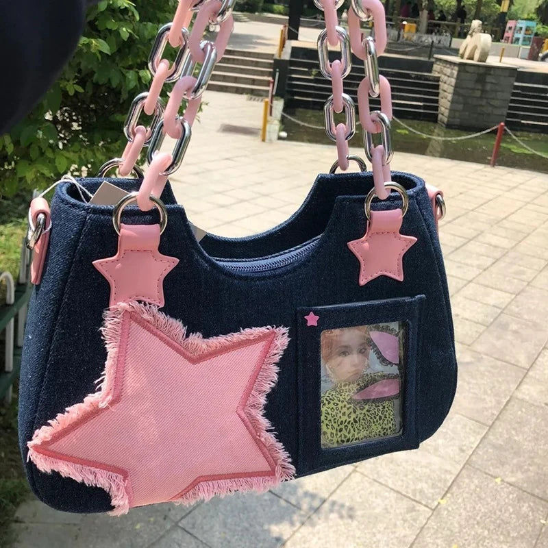 Jeans Women Underarm Shopper Totes Large Capacity Designer Hobo Shoulder Bag Luxury Women's Handbag Small Crossbody Bag