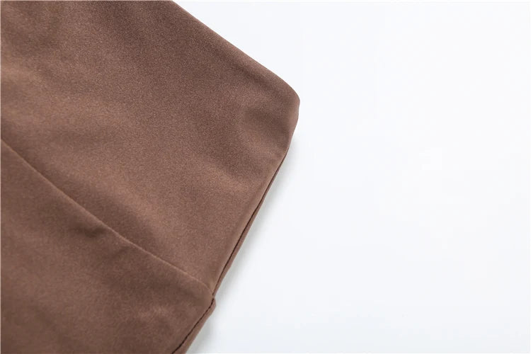 Weird Puss Sexy 2 Piece Set Women 2025 Summer Halter Backless Lace Swing Collar Crop Top+Shorts Matching The Banquet Outfits