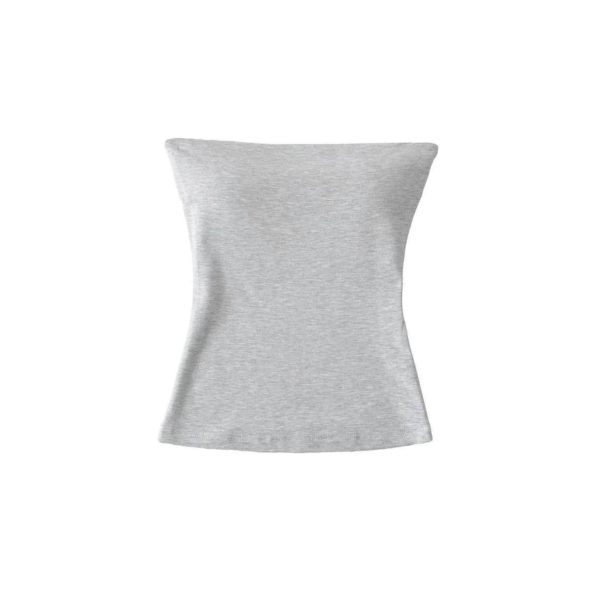 Women Solid Strapless Tube Top Sleeveless Bandeau Crop Top Stretch Basic Wrap Bustier Summer Casual Y2K Tank Tops