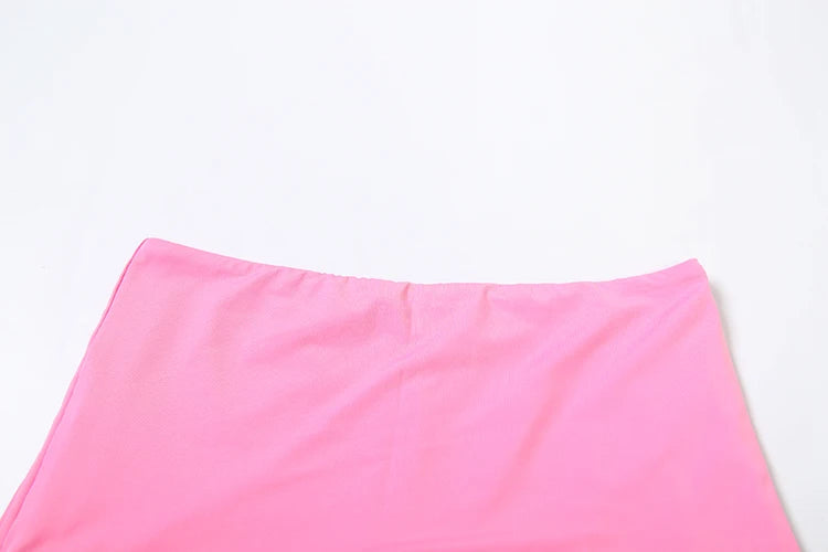 Weird Puss Casual Sporty 2 Piece Set Women Tracksuit Letter Print Short Sleeve Crop Tops+Ruched Shorts Daily Fashion Streetwear