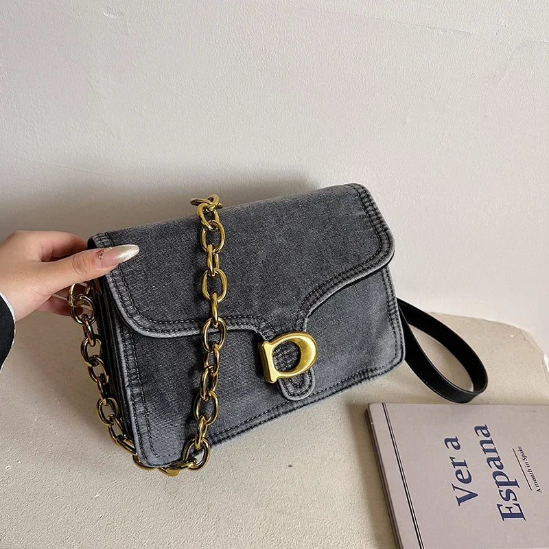 2025 High-Value Retro Women's Canvas Underarm Bag – Trendy Shoulder/Crossbody, Versatile Sophisticated Backpack