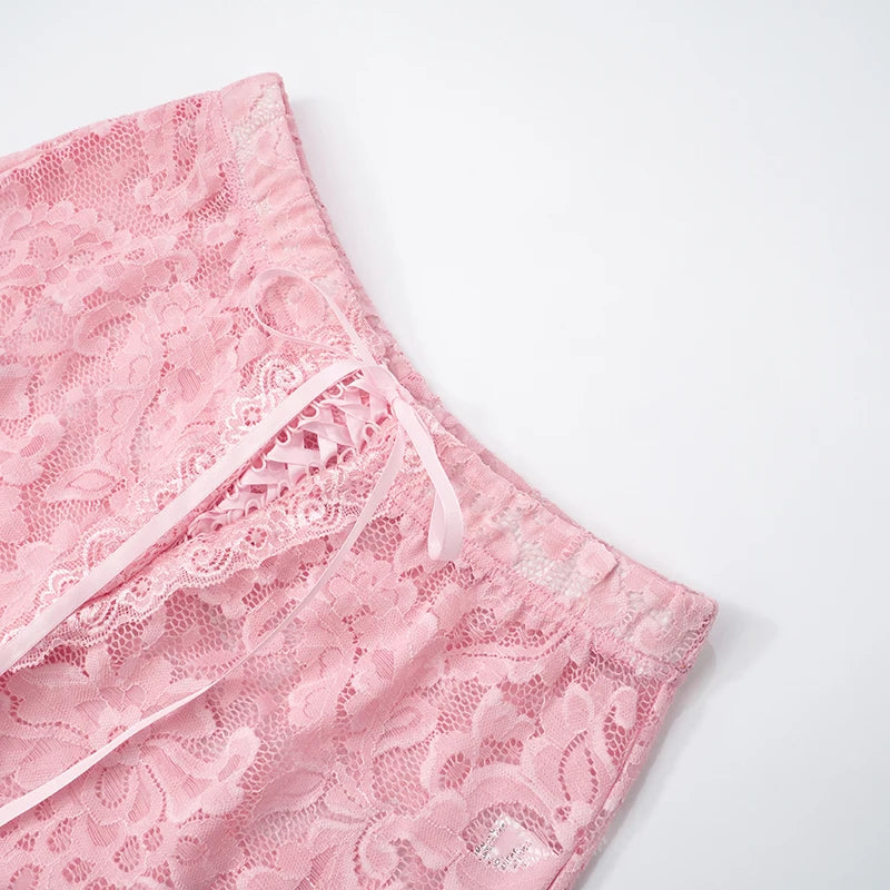 Weird Puss Jacquard Sexy Shorts Women Shirring Tierred Coquette Chic Summer Hipster Wild Basic Midnight Club Party Mid Bottom