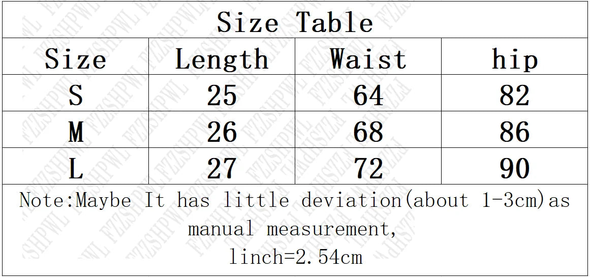 Fashion Y2K Letter print solid color shorts camouflage sexy fashion street casual super shorts cute goth summer mood girl shorts