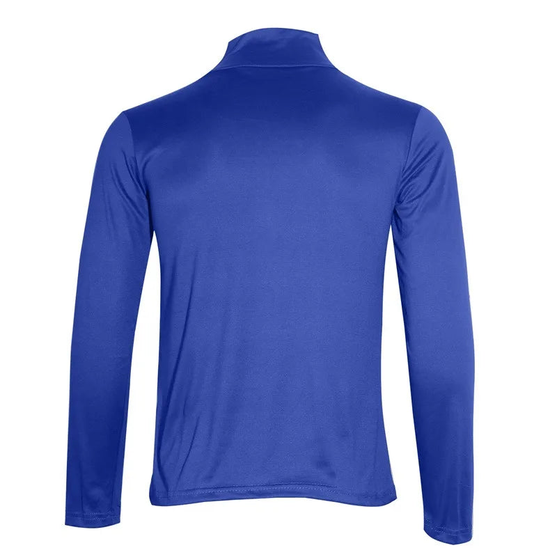 1/2pcs Autumn  Winter Men's High Neck T-shirt Slim Fit Fashion High Elastic Long Sleeve Casual Breathable Apparel Pullover