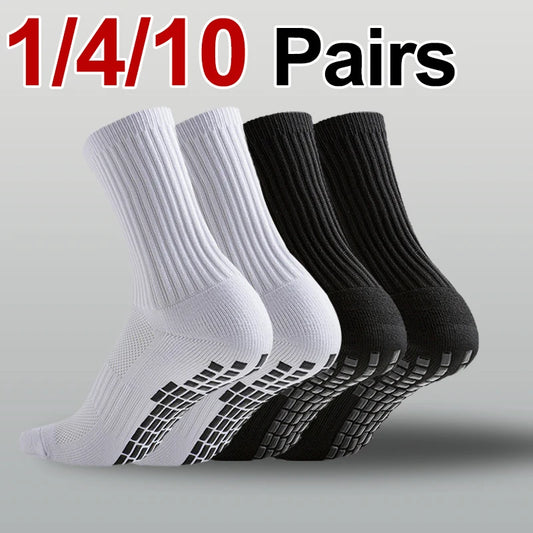 Unisex Anti-Slip Athletic Socks for Football and Basketball