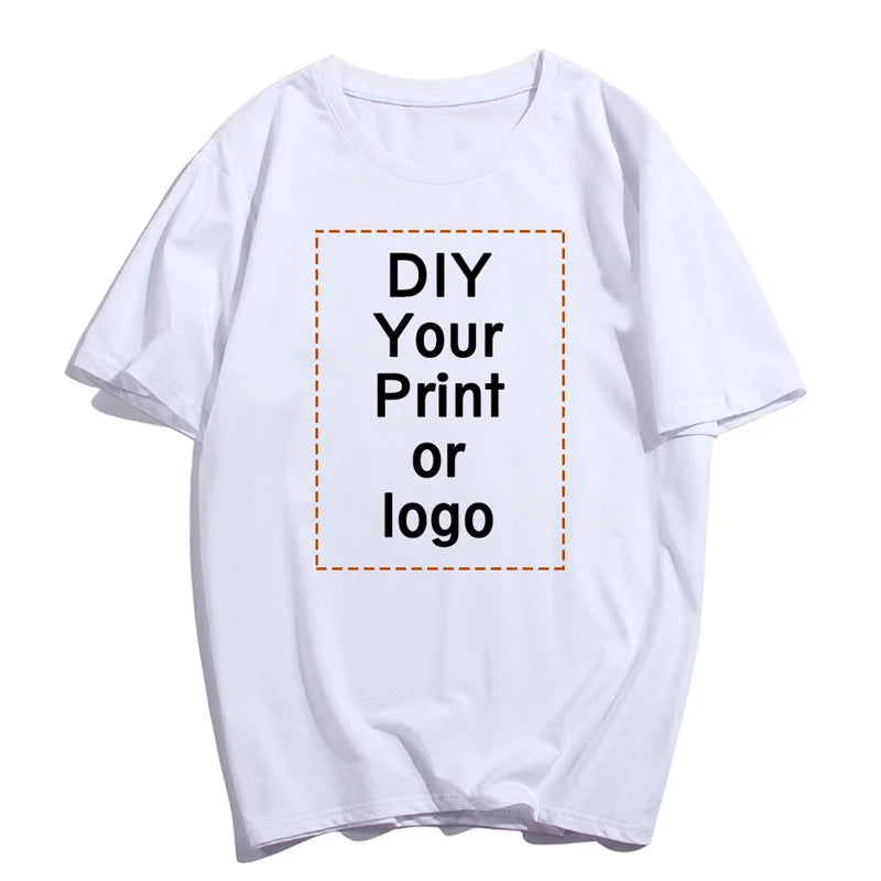 Customized Your Own Design Unisex t Shirt tshirt women designer manga t shirt female y2k clothing