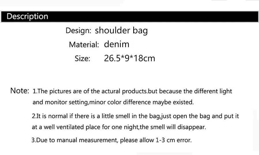 Jeans Women Underarm Shopper Totes Large Capacity Designer Hobo Shoulder Bag Luxury Women's Handbag Small Crossbody Bag