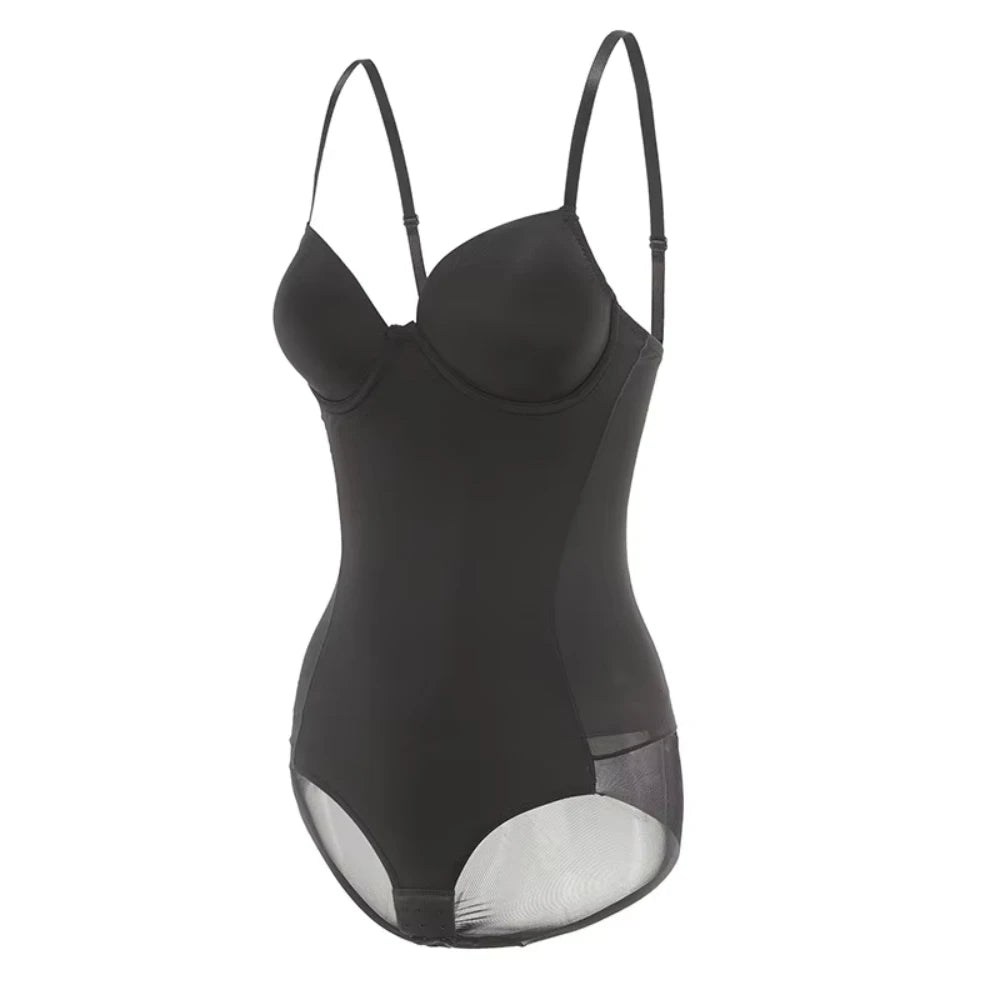 HLJ&GG Sexy High Quality Stretchy Solid One Piece Bodysuits Women V Neck Spaghetti Strap Slim Bodycon Rompers Fashion Jumsuits