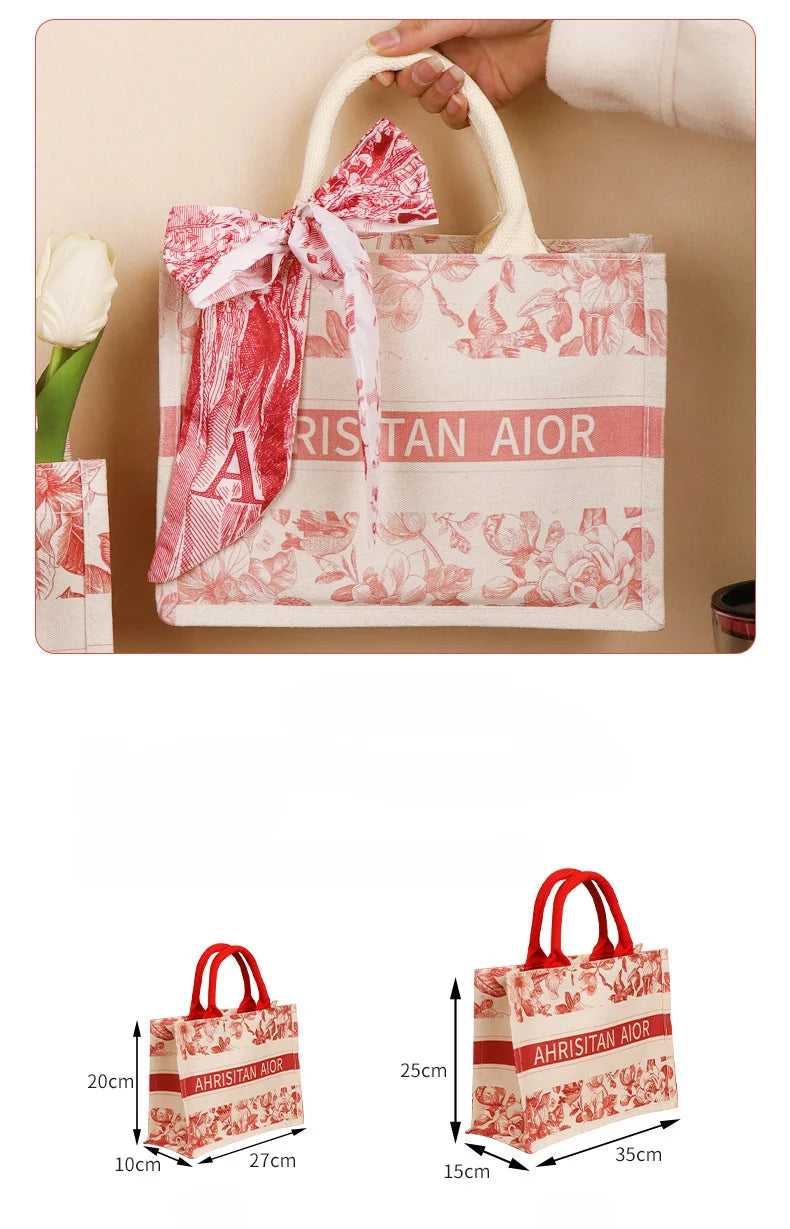 Premium Pink Gift Bag - Ideal for Wedding, Birthday, and Special Occasions Elegant, Portable Bag