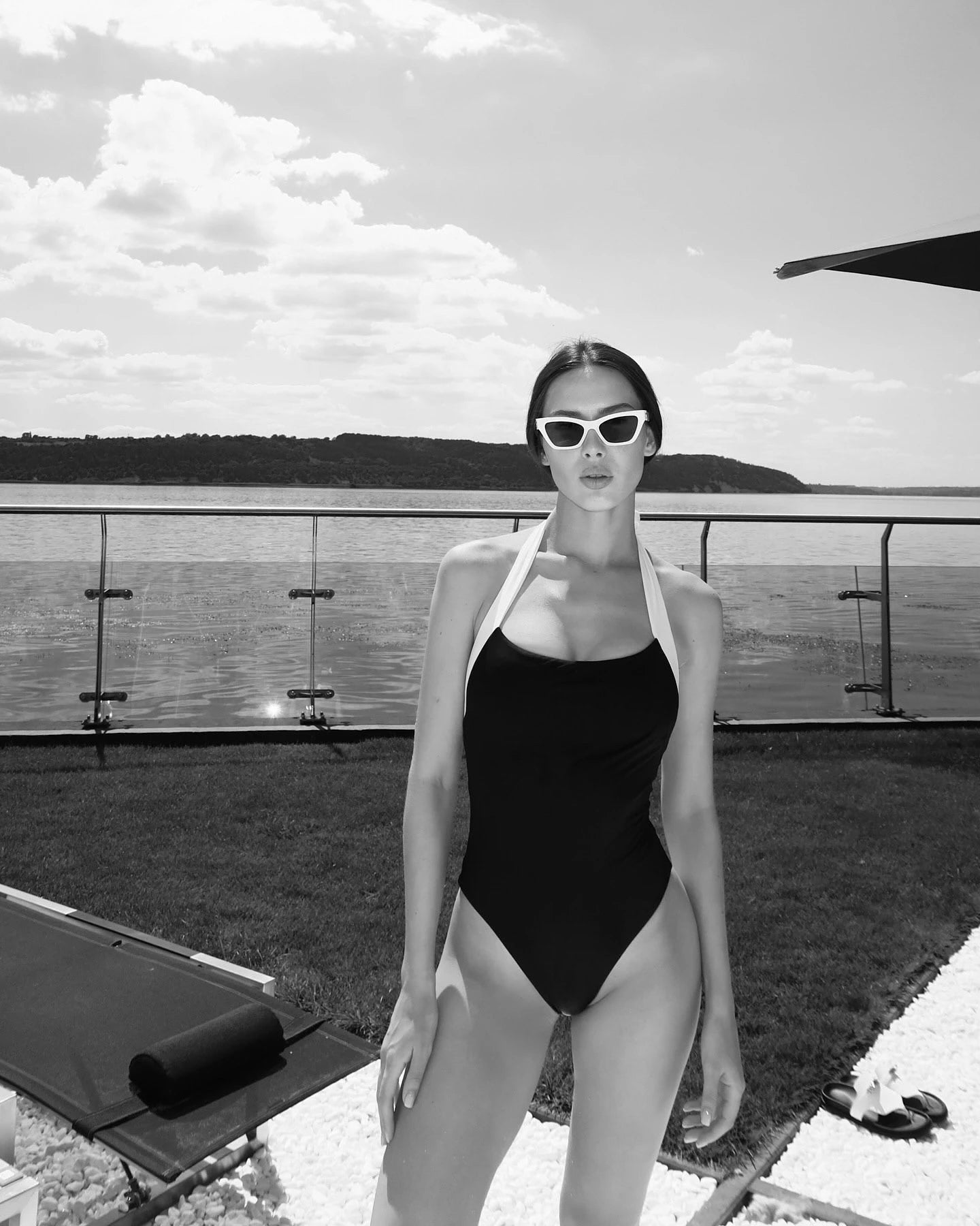 Patchwork Bikini Swimsuit High Waist Brazilan Bikini Set Swimwear for Women U Neck Bathing Suits Summer Female