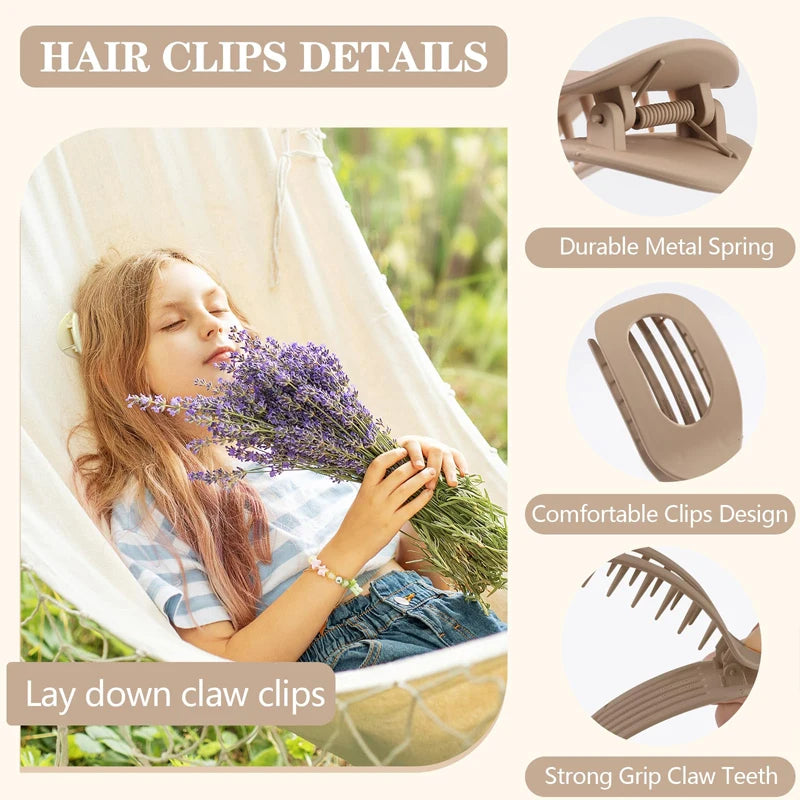 Newest Korean Acetic Acid Hair Clip Hair Accessories Women's Spoon Clip Spring Clip Leopard Hair Clip Top Clip Simple Headpiece