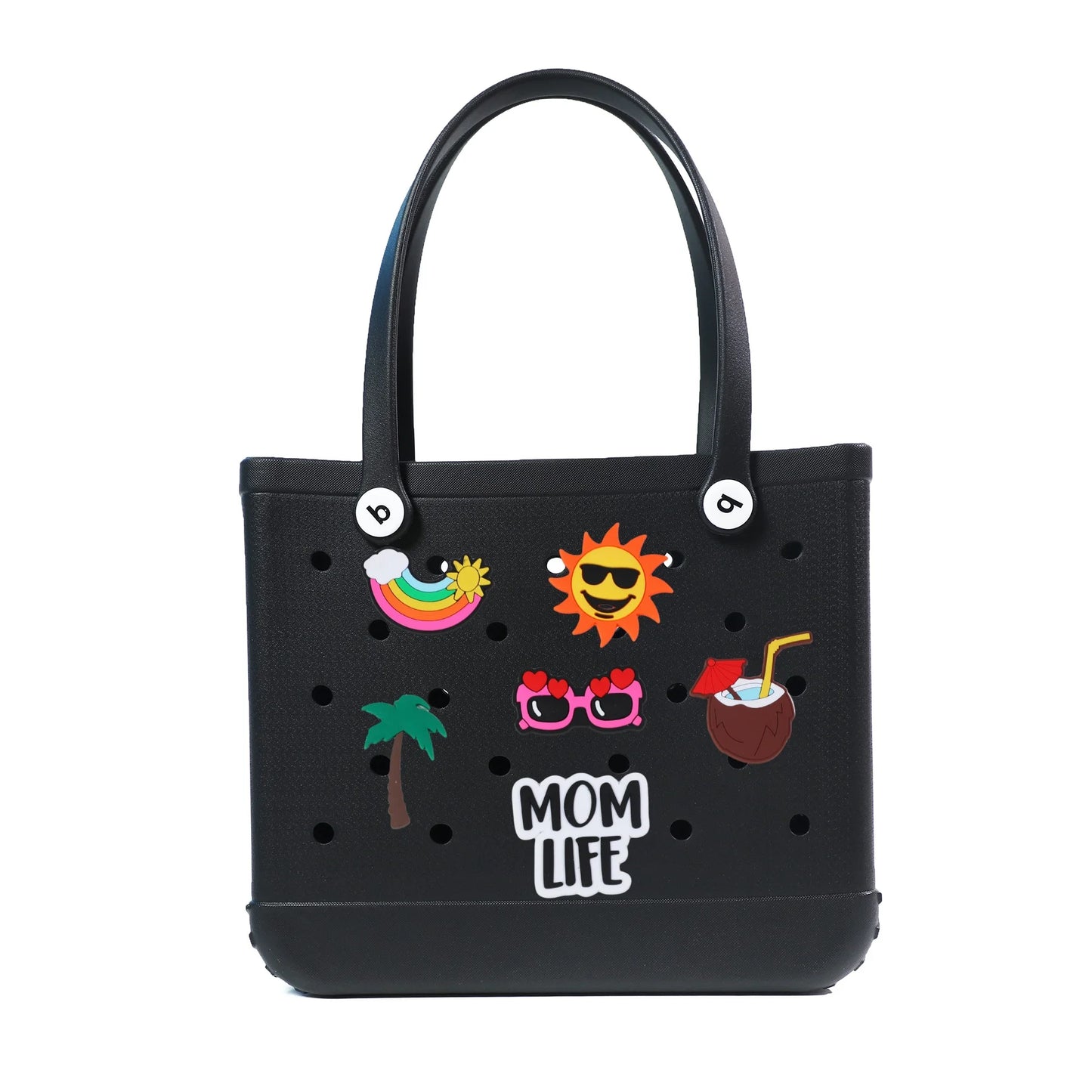 S M XL Eva Beach Bogs Bag Waterproof Extra Large Tote Bag Beach Basket Women Picnic Handbag 48cm XL Tote Bag Rubber shopping Bag