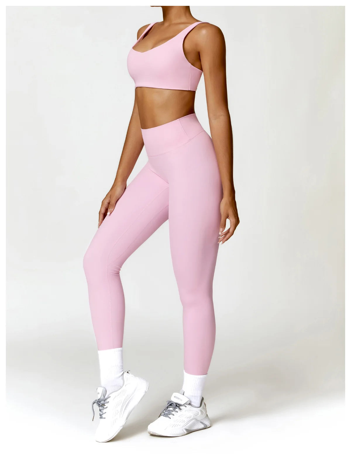 2PCS Yoga Suit Sports Set Women Quick-Drying Gym Set Women Tracksuit Running Workout Long Sleeve Sports Shirt Yoga Clothing