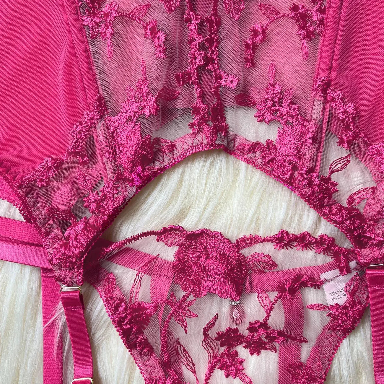 SINGREINY Gauze Sheer Slim Erotic Bra&Brief Sets Fashion Embroidery Club Sleepwear Female Prono Transparent Sexy Underwear Suits