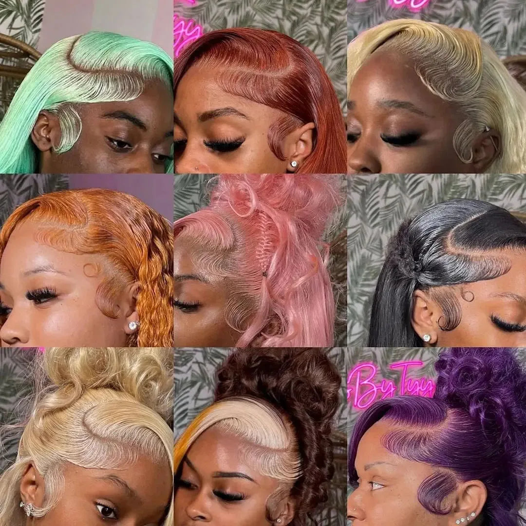 36 40 Inch 613 Honey Blonde Body Wave 250 Density 13x6 HD Lace Front Human Hair Wigs 13x4 HD Lace Frontal Wig for black women