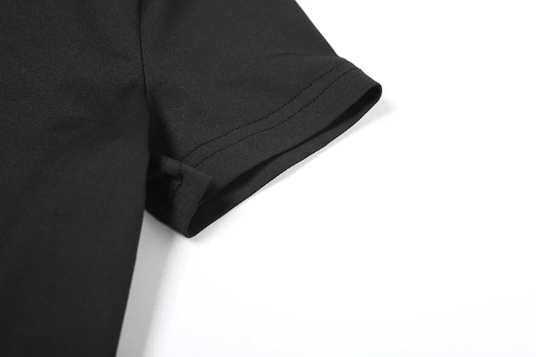 Weird Puss Letter Print Fashion Romper Women Body-Shaping  o-Neck Mini Sleeve Tight Peach Hip Casual Simple Workout Playsuits