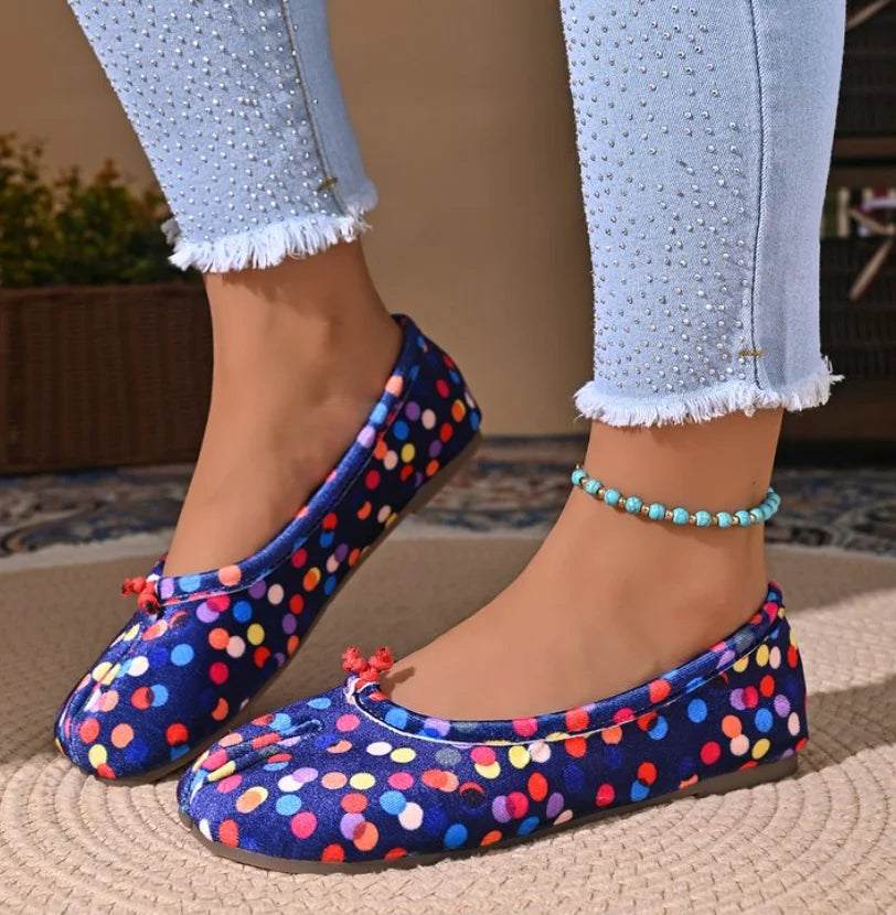 Japanese Style Tabi Ninja Shoes Women Cozy Leather Flats Split Hoof Toe Loafers Femme Mary Jeans Mocasines Ladies Ballerina Shoe