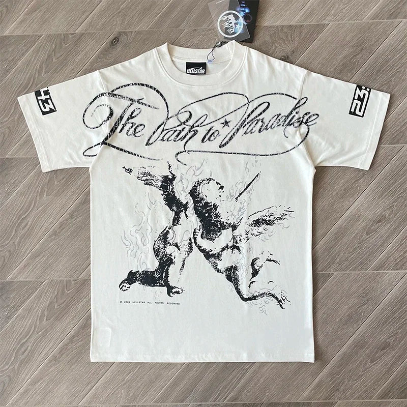 HS The Path To Paradise Cotton short-sleeved T-shirt