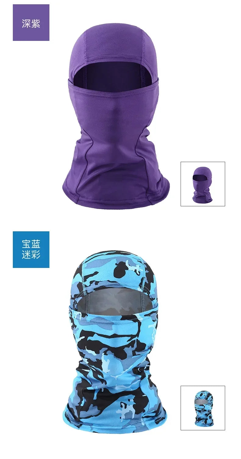 Camo Full Face Balaclava Mask — Men's Outdoor