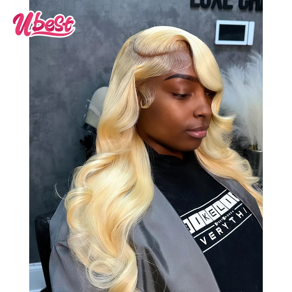 1B And Green Colored Cosplay Body Wave 13x6 13X4 Lace Front Wigs Brazilian 100％ Human Hair Transparent Pre Plucked For Women