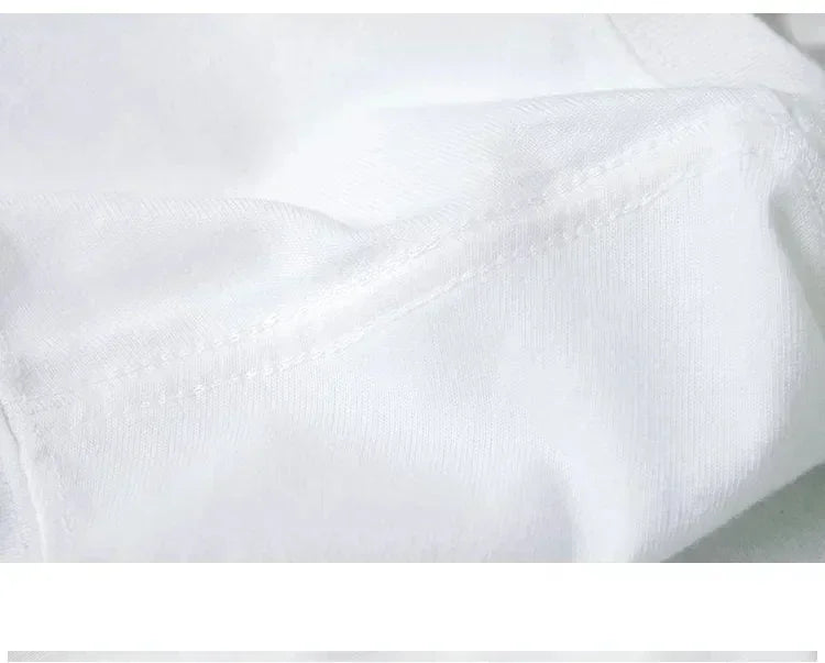 Oversized Blue Couple Gothic Cropped T Shirt Men Women Harajuku Pretty Btches Love Swipers Graphic T-Shirt Streetwear