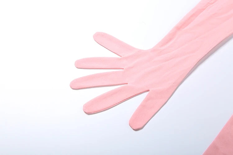 Weird Puss Christmas Furry Strapless Tops Women Patchwork Sexy Long Gloves Matching Birthday Luxury Classic Midnight Clubwear