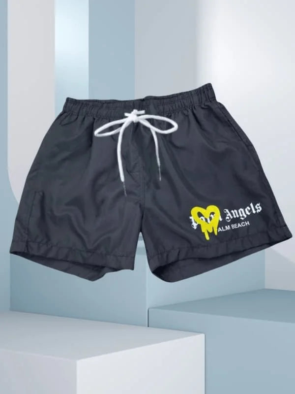 American Streetwear Brand Palm Angel Palm Beach Casual Quick-drying Breathable Men's and Women's Swimming Motorcycle Shorts