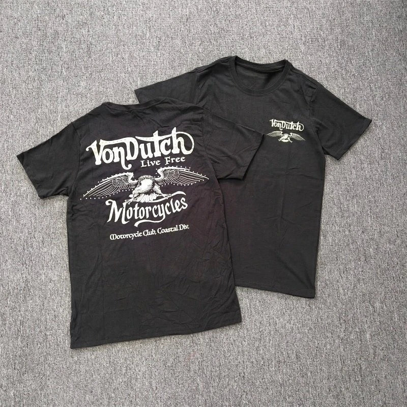 New Men Casual Round Neck Short Sleeve Pure Cotton T-Shirt Summer Vacation Top Funny Graphic Tees Y2K Street Wear