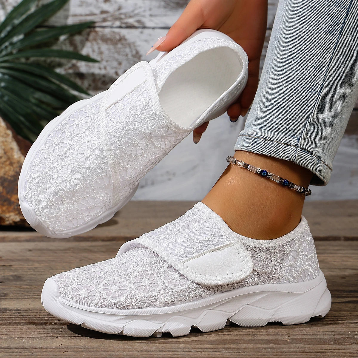 Summer Casual Orthopedics Wide Feet Swollen Shoes Thumb Eversion Adjusting Soft Comfortable Diabetic Shoe Walking Shoes