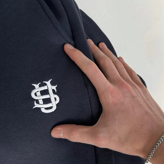 Fashion Embroidery Casual Slim Pants Y2k Street Wearing Solid Color Sport Pants Men And Women Couple Straight Leg Pants Hot