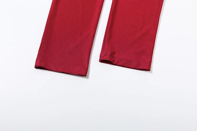 Furry Slash Neck Hollow Patchwork Jumpsuit — Women's Luxury