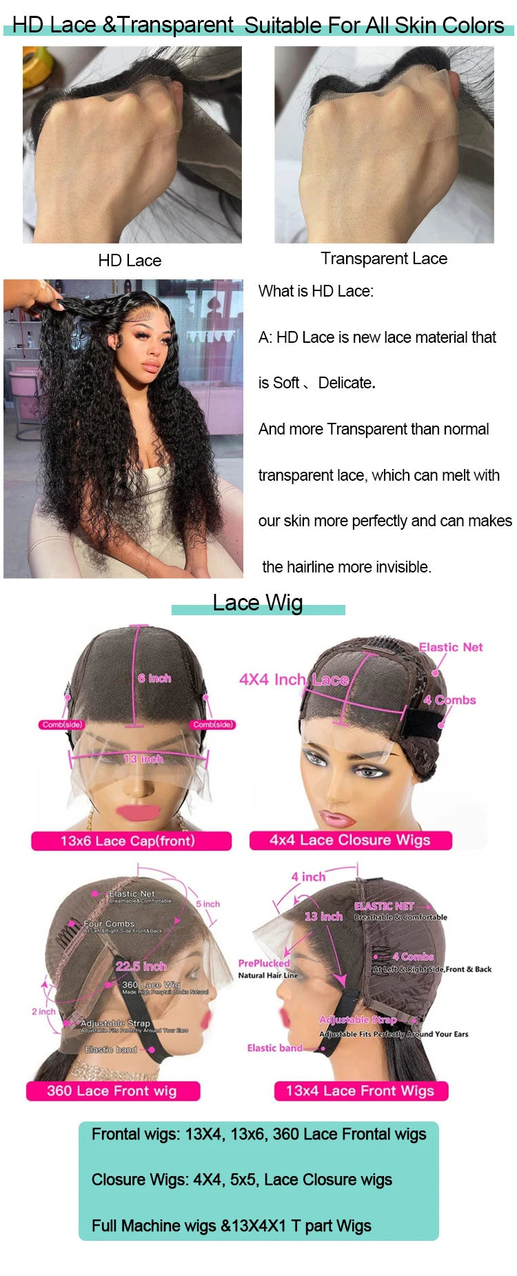 Highlight Green and black lace Front Human Hair Wig Loose deep 200% For women 13x4 Transparent Lace Front Human hair wigs 100%