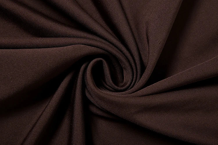 Weird Puss Simple Hollow 2 Piece Set Women Summer Halter Swing Collar Backless Crop Tops+Long Skirts Vacation Matching Outfits