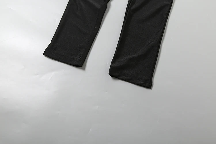 Furry Slash Neck Hollow Patchwork Jumpsuit — Women's Luxury